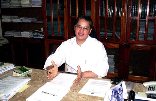 Foto colorida da fachada da casa alugada que abrigou a Procuradoria da República na Paraíba.